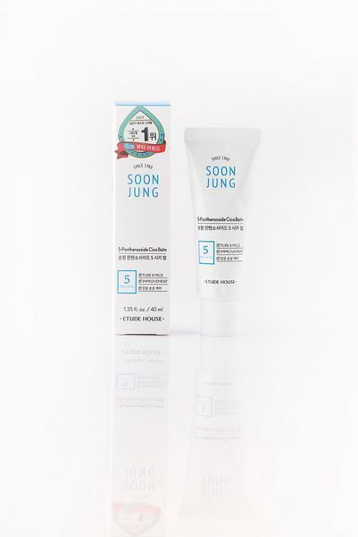 Бальзам точковий від запалень Etude House Soon Jung 5-Panthensoside Cica Balm 08444 фото