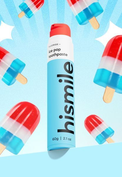 Зубная паста со вкусом фруктового мороженого HiSmile Ice Pop Toothpaste 93573160 фото
