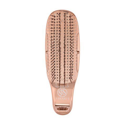 Расческа для волос розовое золото S-Heart-S Scalp Brush World Model Short Pink Gold 4573113841090 фото