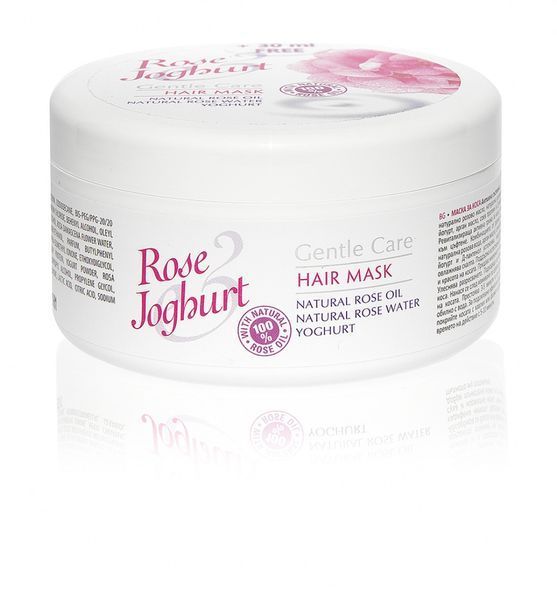 Маска для волосся зволожувальна Bulgarian Rose Joghurt Mask 08205 фото