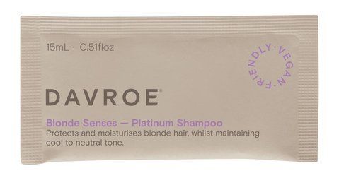 Тонуючий шампунь для світлого волосся Davroe Blonde SensesToning Shampoо 8609 фото