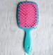 Гребінець для волосся бірюзовий з рожевим Janeke Superbrush 86SP226 TAR 86SP226 AR фото 1