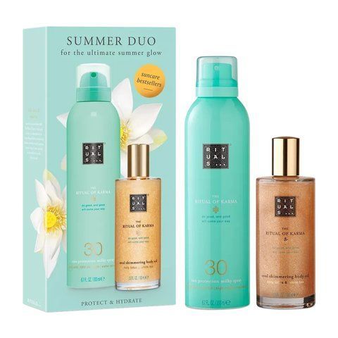 Подарунковий набір Rituals Summer Duo for the ultimate summer glow молочний спрей та олія 12230 фото