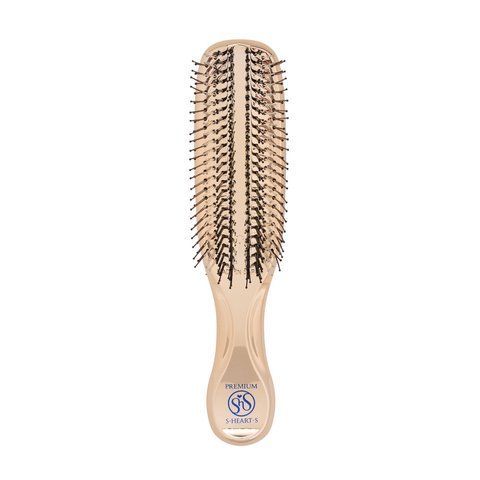 Расческа для волос золотистая S-Heart-S Scalp Brush World Premium Long Champagne Gold 4573113841120 фото