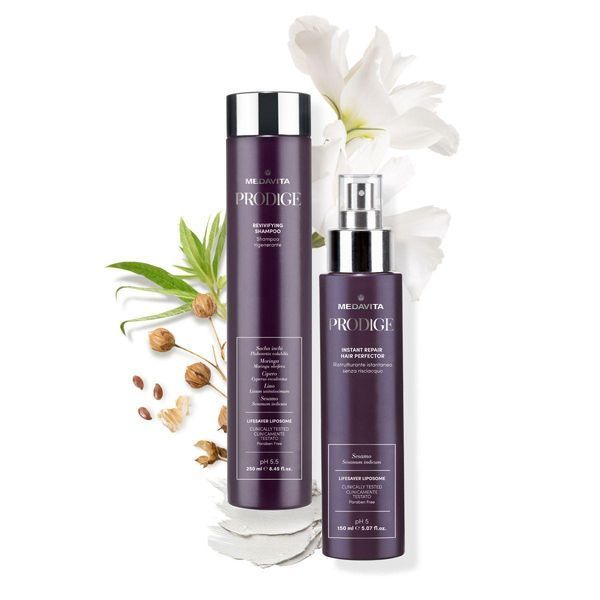 Шампунь ревіталізуючий для пошкодженного волосся Medavita Prodige Revivifying Shampoo 02328 фото