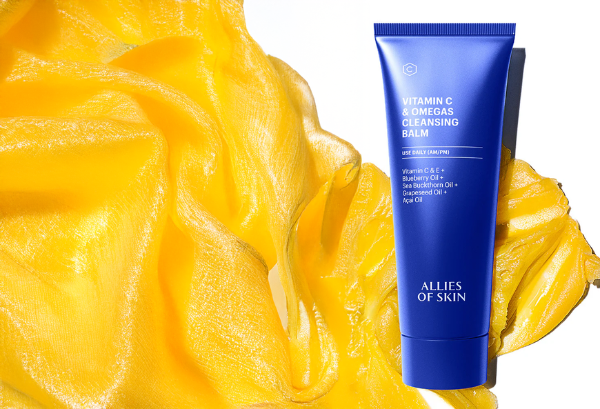 Очищающий бальзам для лица с витамином C Allies Of Skin Vitamin C & Omegas Cleansing Balm  PVCOC100EN01 фото