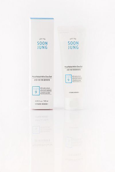 Універсальний гель для обличчя та тіла Etude House Soon Jung Relief All In One Gel 08446 фото