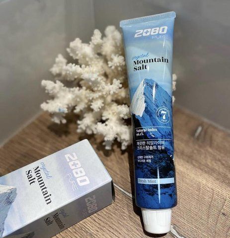 Зубна паста з гімалайською сіллю, Dental clinic 2080 Mountain Crystal Salt 11214 фото