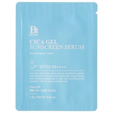 Зволожувальний сонцезахисний серум із центелою Benton CICA Gel Sunscreen Serum SPF50/PA++++ 13715 фото