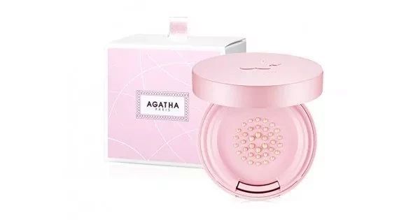 Набір із кушона та рефілу відтінок натуральний AGATHA BLANC CC PACT SPF 30 PA ++ with Refill 23 Natural Beige 08741 фото