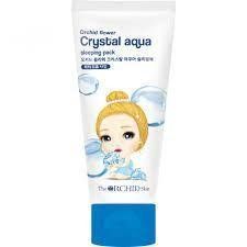 Зволожувальна нічна маска для обличчя The Orchid Skin Orchid Flower Crystal Aqua Sleeping Pack 07401 фото