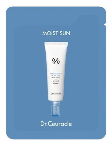 Зволожувальний сонцезахисний крем з гіалуроновою кислотою Dr. Ceuracle Hyal Reyoth Moist Sun 14314 фото