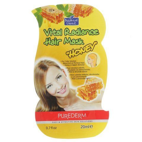Purederm Vital Radinc Hair mask honey відновлена маска для волосся з медом 06668 фото