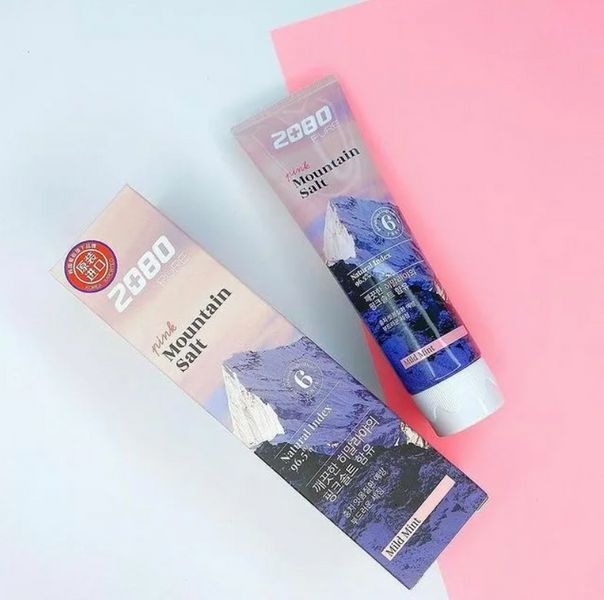 Зубная паста Розовая гималайская соль Dental clinic 2080 Mountain Pink Salt 11213 фото