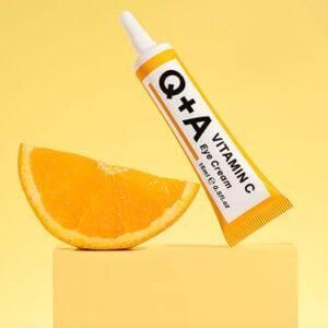 Крем для зони навколо очей Q+A Vitamin C Eye Cream 12168 фото