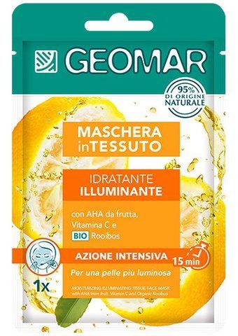 Маска для обличчя GEOMAR Tissue Face Mask Illuminating 115531 фото
