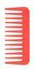 Гребінець для волосся кораловий Janeke Superbrush Small Supercomb Fluro 11643 фото 1