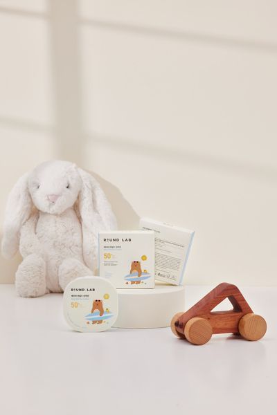 Детский солнцезащитный кушон ROUND LAB Baby Mild Sun Cushion 4711 фото