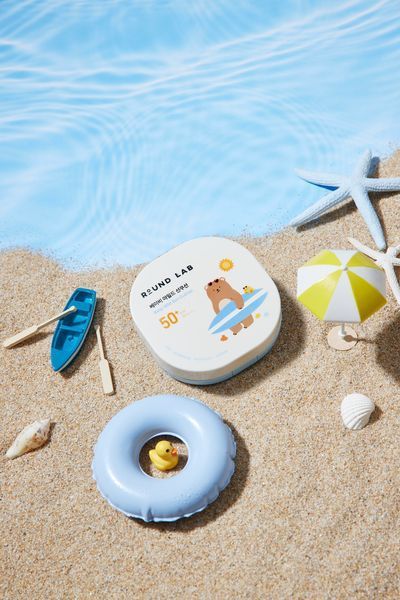 Детский солнцезащитный кушон ROUND LAB Baby Mild Sun Cushion 4711 фото