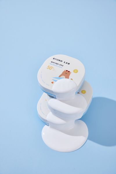 Детский солнцезащитный кушон ROUND LAB Baby Mild Sun Cushion 4711 фото