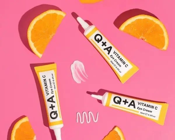 Крем для зони навколо очей Q+A Vitamin C Eye Cream 12168 фото