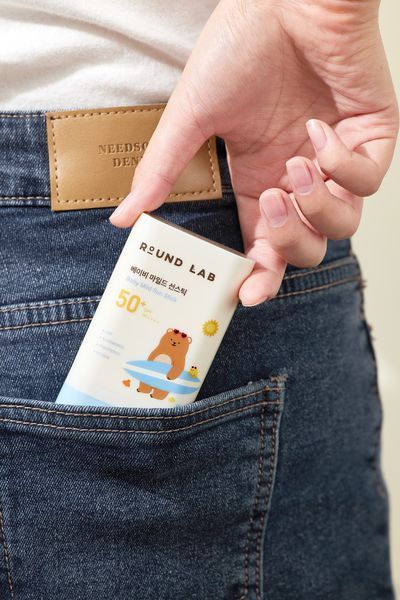 Дитячий сонцезахисний сік ROUND LAB Baby Mild Sun Stick SPF 50+ 4712 фото
