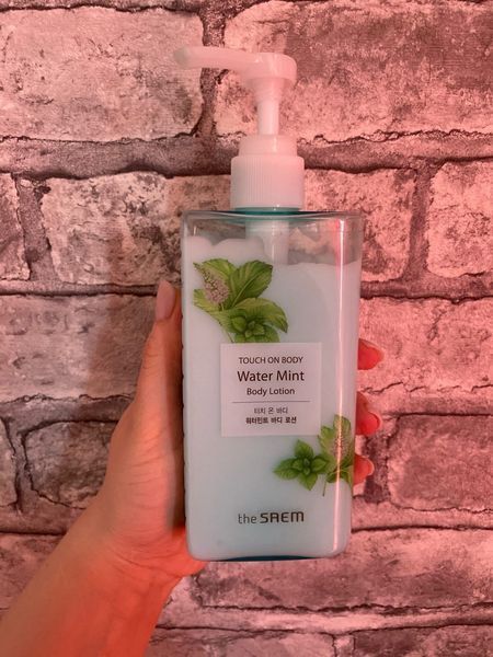 Зволожувальний гель для душу з екстрактом м'яти The Saem Touch On Body Body Wash Mint 08427 фото