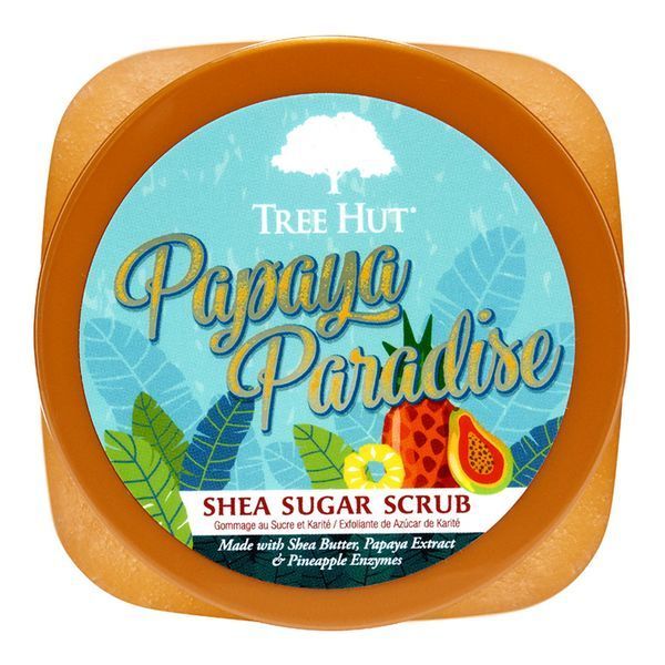 Скраб для тіла цукровий Tree Hut з папайя Papaya Paradise Sugar для всіх типів шкіри 12172 фото