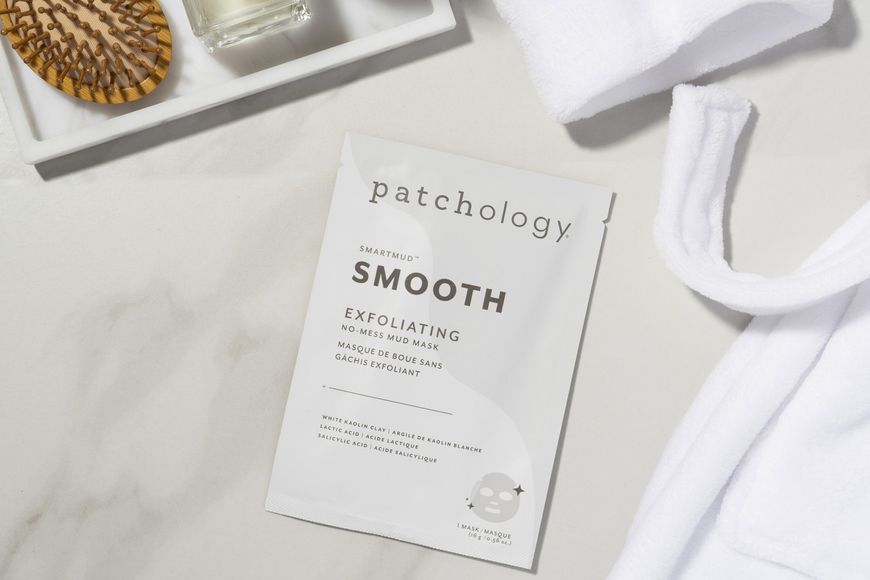 Оновлююча маска з кислотами Patchology Smart Mud Smooth Single PAT0069 фото