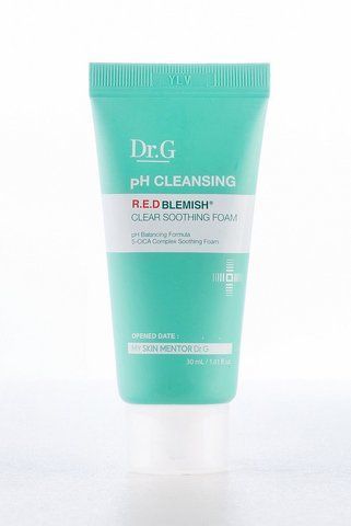 Doctor G pH Cleansing R.E.D Blemish Clear Soothing Foam Очищающая пенка для лица 10012 фото