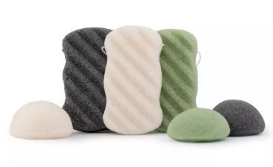 Спонж Конняку для тіла MARTINI SPA Konjac Body Sponge натуральна азіатська губка 4031B00 фото