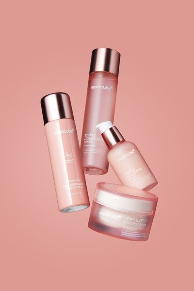 Зволожувальний тонер з колагеном та гіалуроновою кислотою Medicube Triple Collagen Toner 14439 фото
