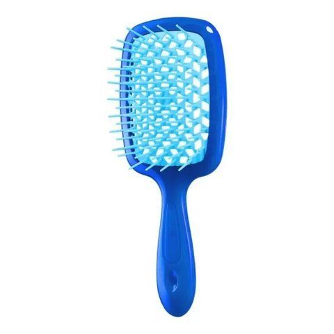 Расческа для волос синяя с голубым Janeke Superbrush Small 86SP234 BTU фото