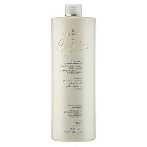 Укрепляющий шампунь для всех оттенков блонда Medavita BLONDIE All Blondes Bonding Shampoo 02376 фото