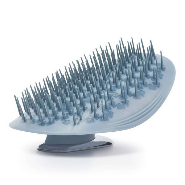 Щетка для волос с зеркалом голубая Manta Mirror Brush Blue 12063 фото