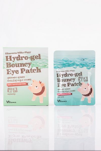 Гідрогелеві патчі під очі з колагеном і гіалуроновою кислотою ELIZAVECCA Milky Piggy Pure Hydro Gel Bouncy 08370 фото