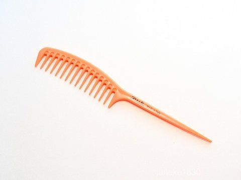 Расческа для волос оранжевая с ручкой Janeke Fashion Supercomb 11645 фото