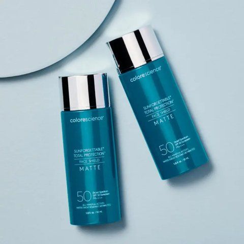 Сонцезахисний крем для обличчя з матувальним ефектом Colorescience Total Face Shield Matte SPF 50 403104600 фото