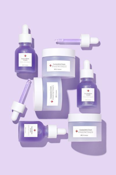 Інтенсивний заспокійливий крем з глазуленом CU Skin Dr. Solution Guaiazulene Cream 300274 фото