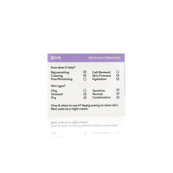Ночной крем для лица Q+A Chamomile Calming Night Cream 11104 фото
