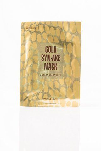 Тканинна маска з пептидом зміїної отрути The Orchid Skin Orchid Flower Flower Gold Syn-ake Mask 08626 фото
