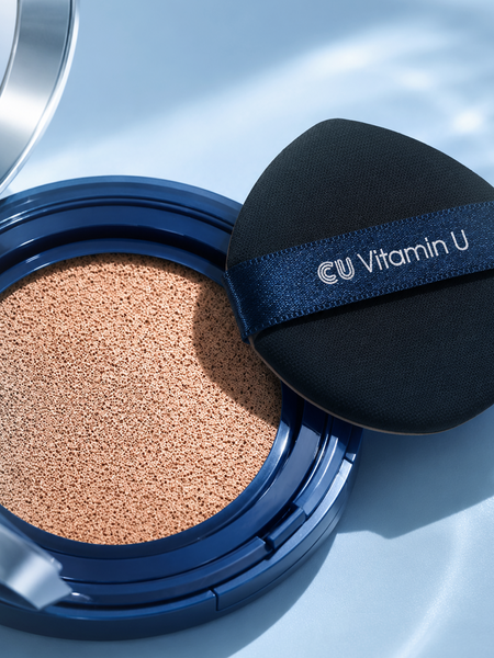 Кушон з полінуклеотидами та вітаміном U тон 23 CU Skin Vitamin U Coverfit Cushionpact SPF 50+  300283 фото
