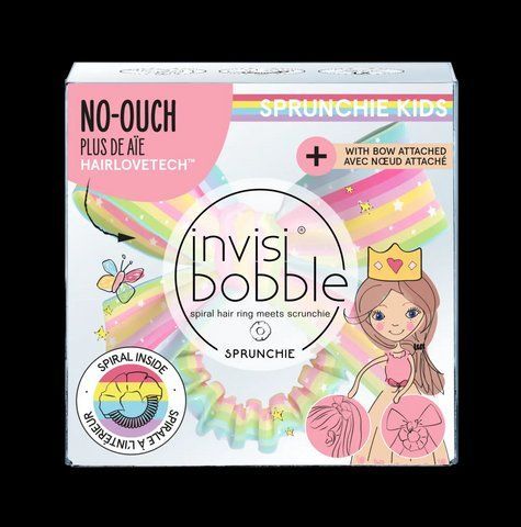Резинка браслет для волос Invisibobble SPRUNCHIE KIDS Let's Chease Rainbows детская 10495 фото