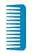 Гребінець для волосся синій Janeke Superbrush Small Supercomb Fluro 11644 фото 1