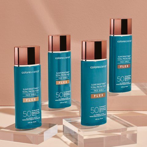 Сонцезахисний крем для обличчя з тоном Colorescience Total Protection Face Shield Flex SPF 50 (813419027380) 403104505 фото