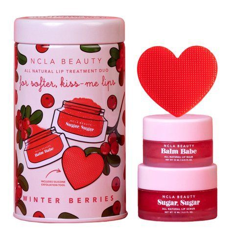 Подарунковий набір для догляду за губами &laquo;Брусниця&raquo; NCLA Beauty Winter Berries Lip Care Set 14040 фото