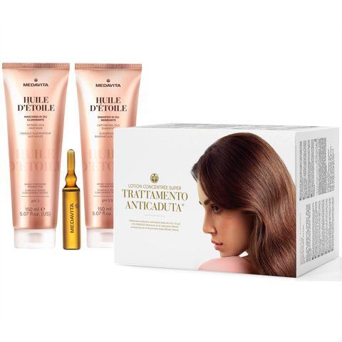 Набір проти випадіння волосся Medavita Lotion Concentr&eacute;e Super&Huile D'etoile Trattamento Anticaduta 0124105 фото