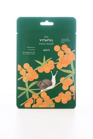 Skin79 The Vitaful Snail Mask Зволожувальна маска для обличчя з муцином равлика 09922 фото