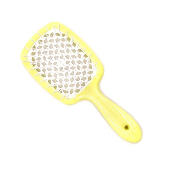 Расческа для волос желтая с белым Janeke Superbrush Small 94SP234 GIA 94SP234 GIA фото
