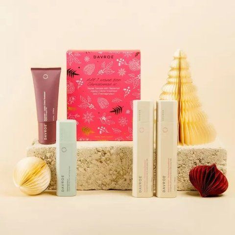Набір для відновлення волосся Davroe Repair Senses Christmas Xmas Quad Pack with Replenish Jojoba 3411D фото